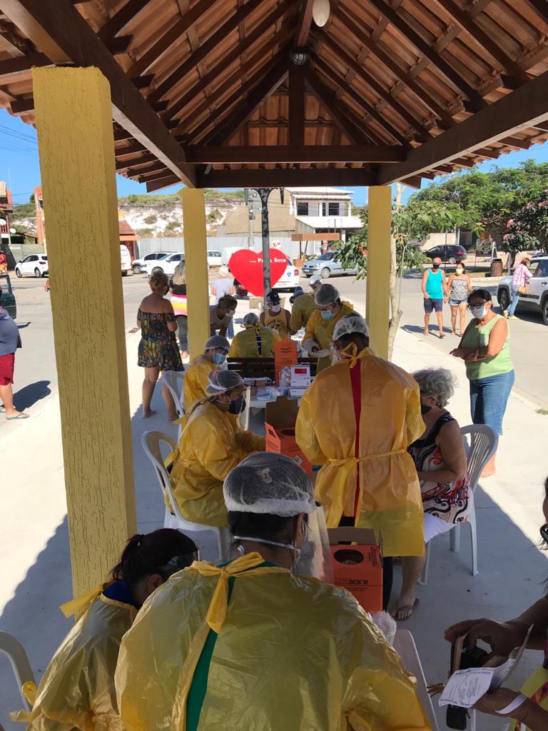 Prefeitura de Araruama realiza Dia D da Conscientização sobre os riscos do Coronavírus no distrito de Praia Seca