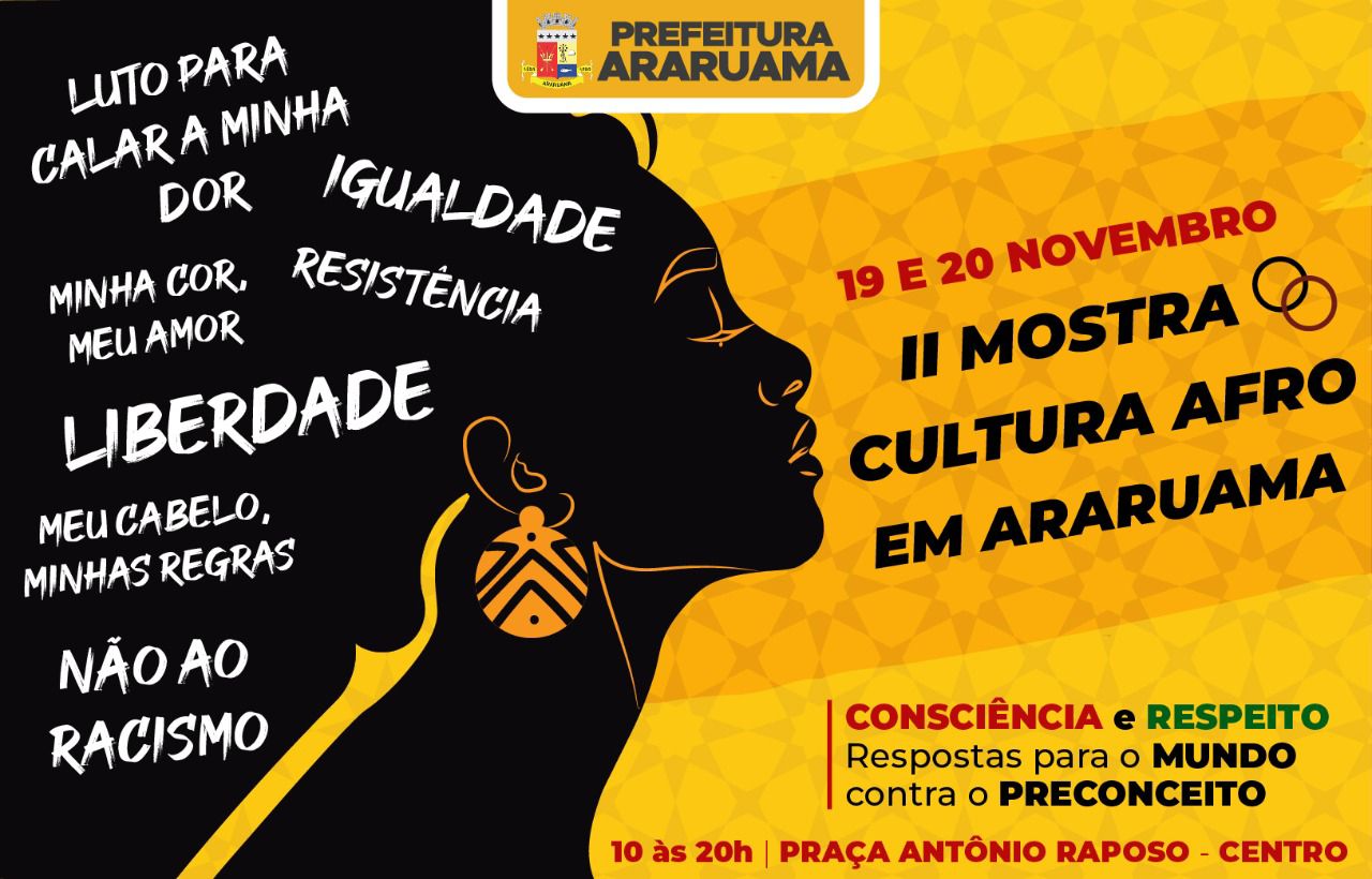 Prefeitura realiza a II Mostra Cultura Afro em Araruama