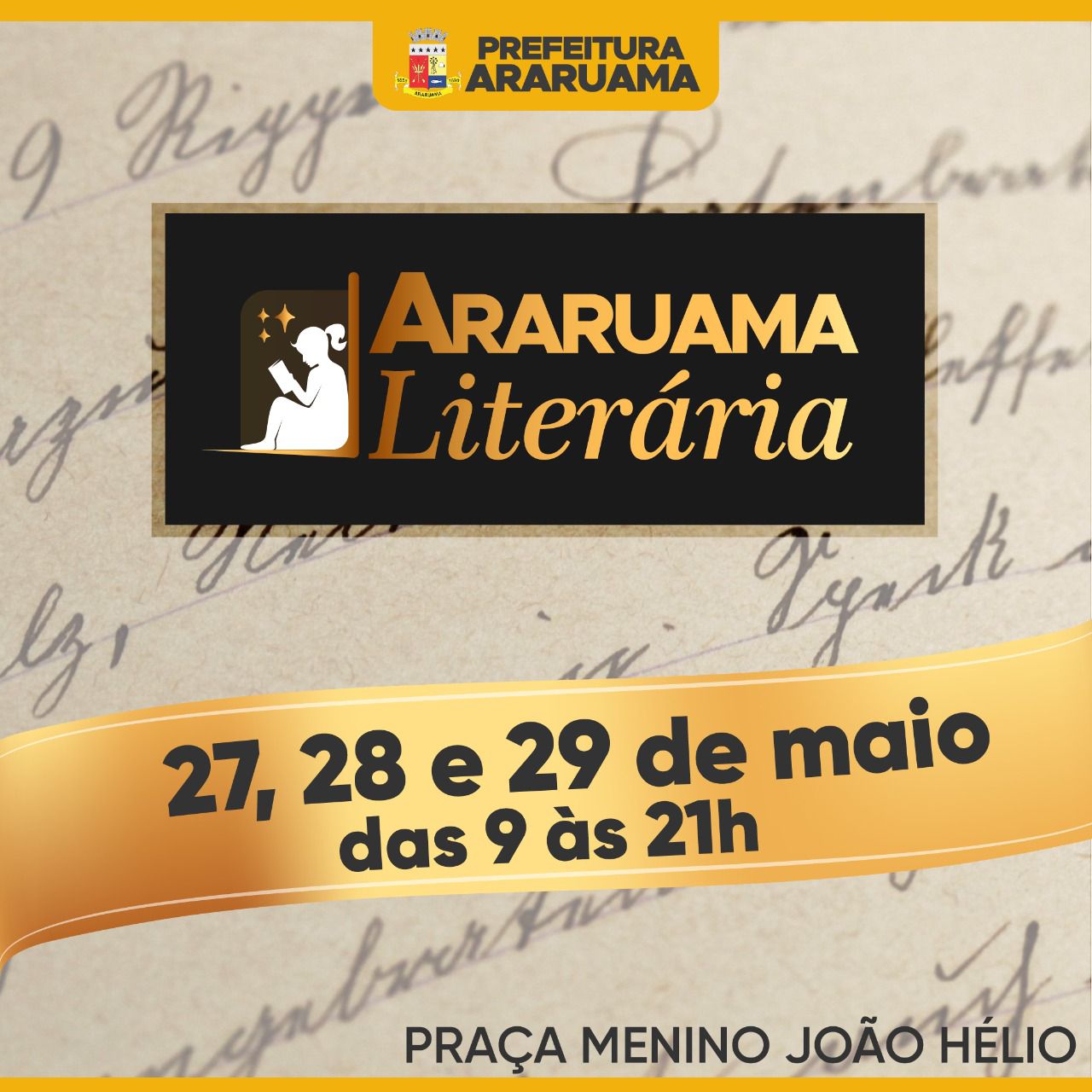 Prefeitura vai realizar o “Araruama Literária” com a presença de renomados escritores e artistas