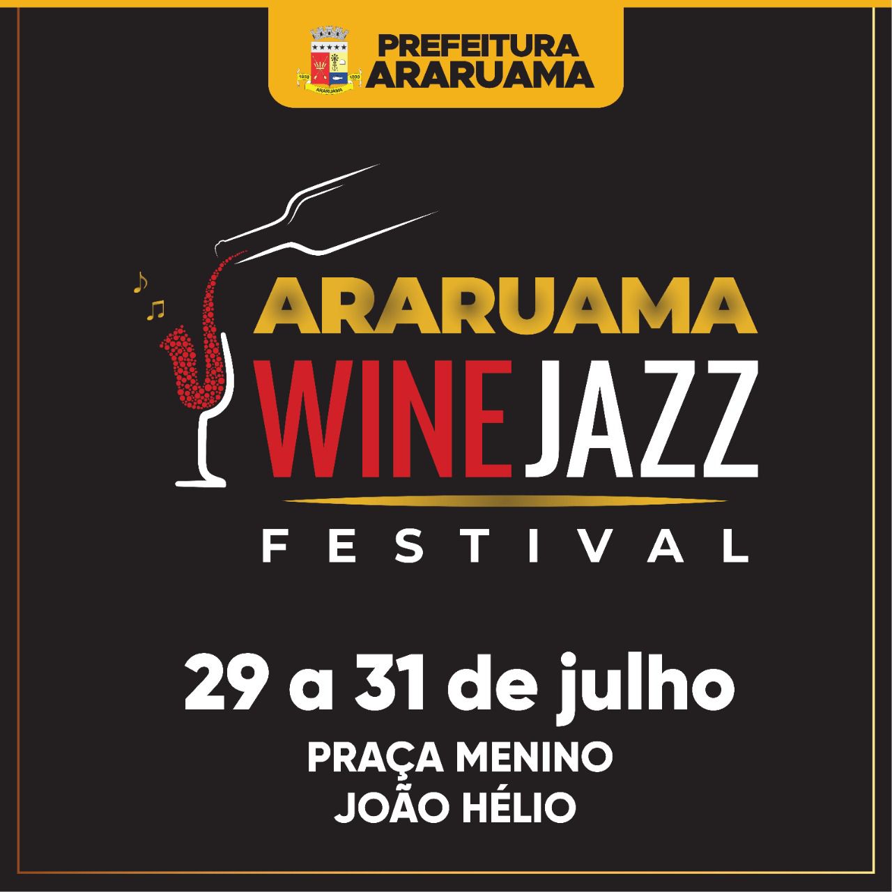 “Araruama Wine Jazz Festival” vai reunir artistas nacionais e internacionais