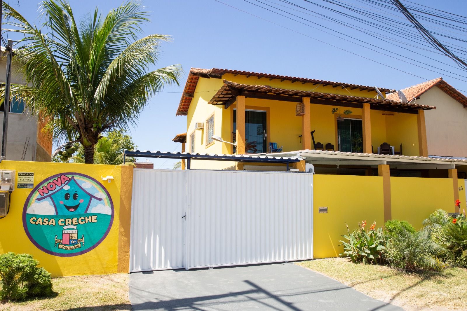 Prefeitura inaugura nova Casa Creche no bairro Rio do Limão