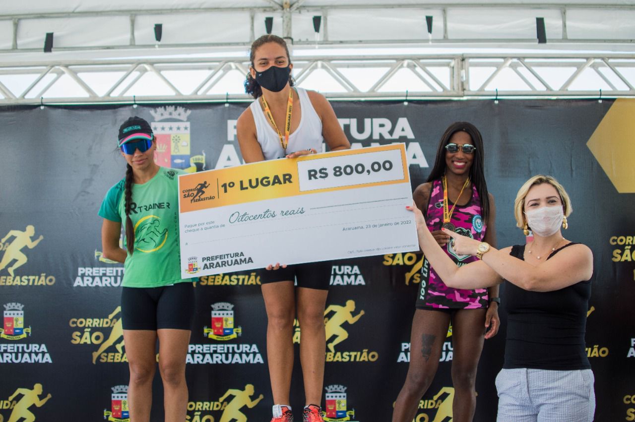 Corrida de São Sebastião reúne mais de 200 atletas às margens da Lagoa de Araruama