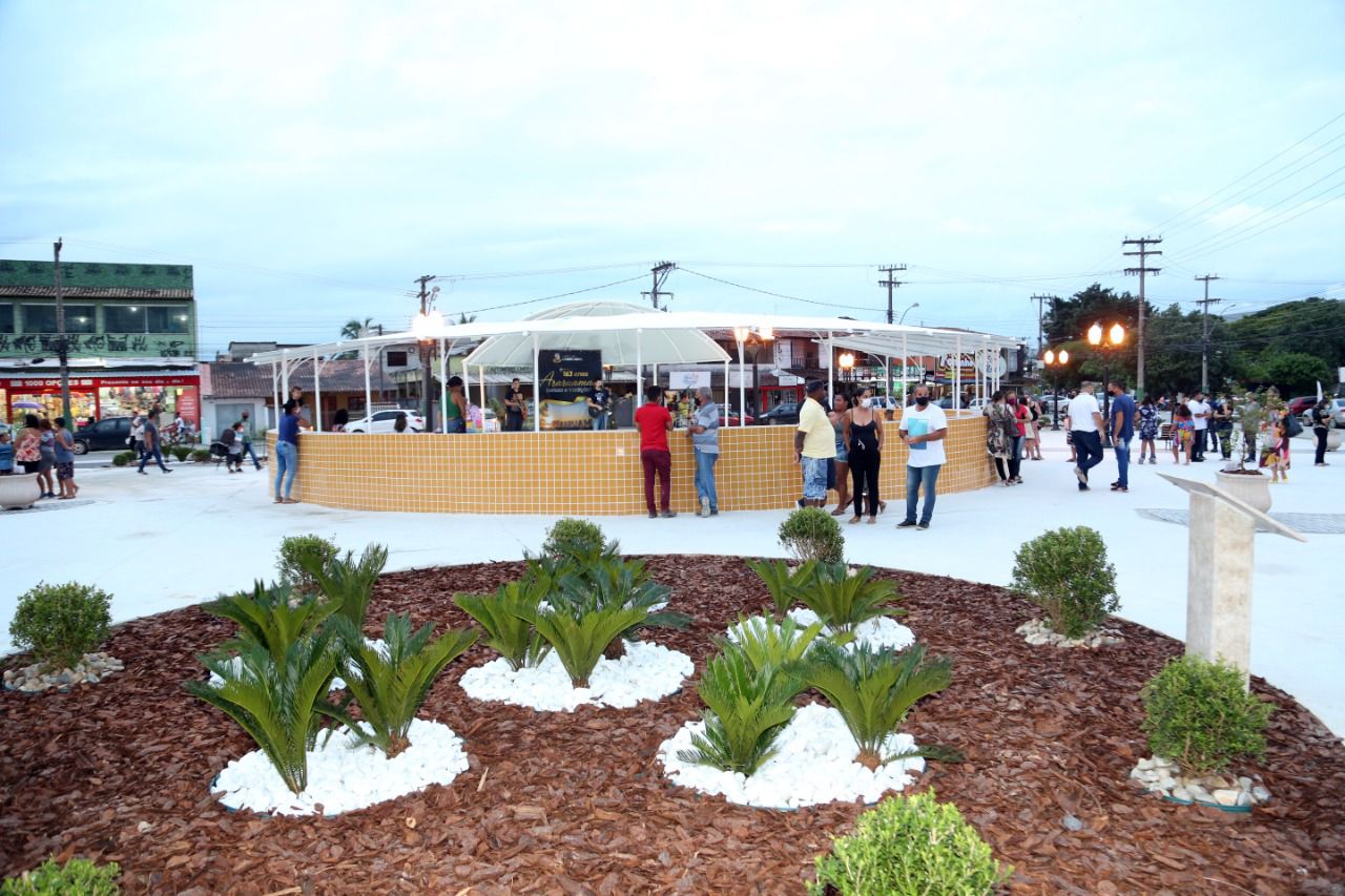 Prefeitura de Araruama inaugura a Nova Praça do bairro Mataruna Vereador Arino Dias de Oliveira.