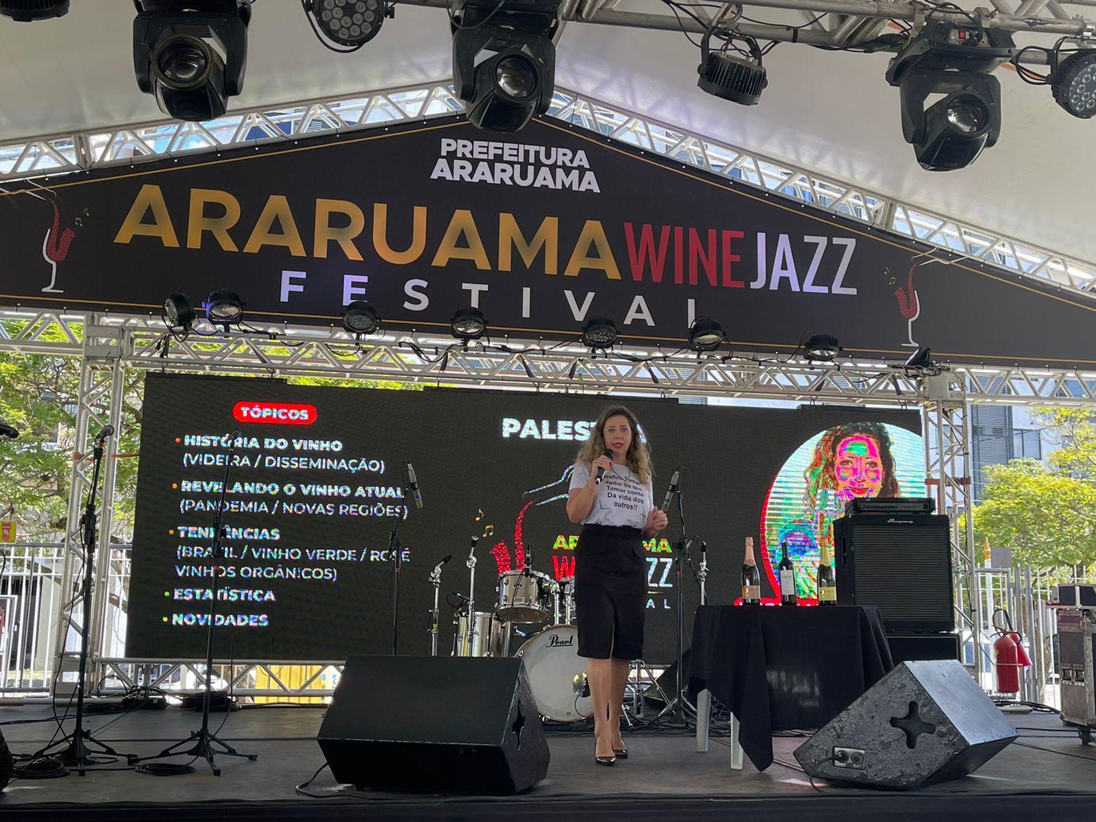 Palestras gratuitas sobre o mundo dos vinhos prometem fascinar o público  nesse sábado e domingo no “Araruama Wine Jazz Festival”